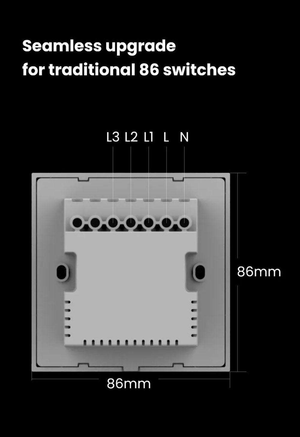 OEM Electric smart switch control panel 220V